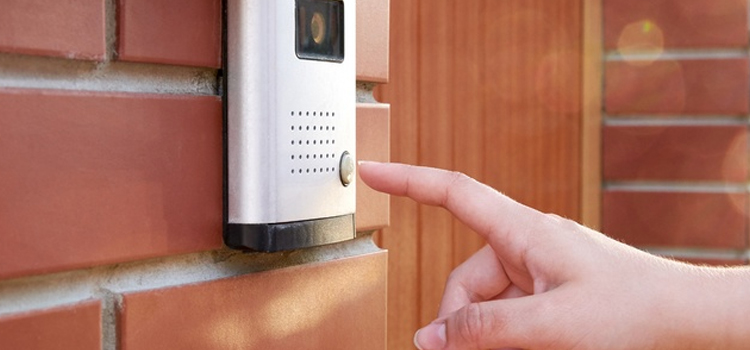 apartment door buzzer installation in Lamont