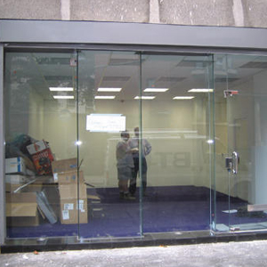 shop front door repair Lamont
